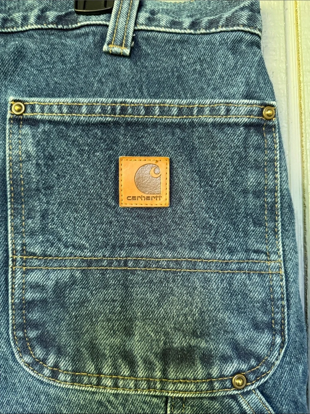 Men’s Carhartt  Double Pocket Denim Jean Size 36